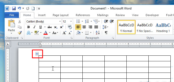 Hướng dẫn bôi đen bảng biểu
