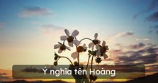 Ý nghĩa tên Hoàng
