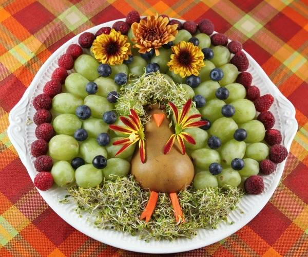 Trang trí đĩa trái cây đẹp