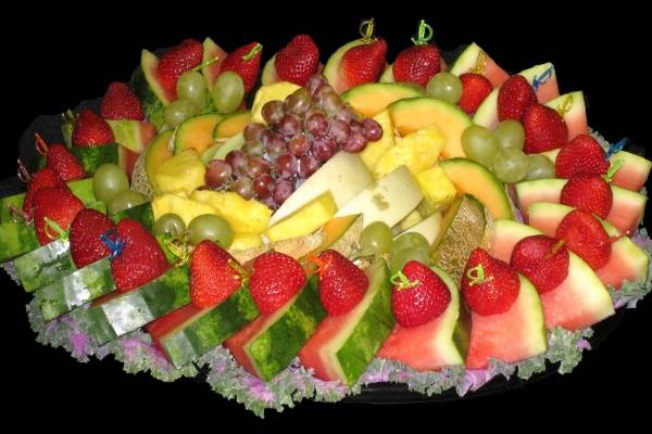 Trang trí đĩa trái cây đẹp