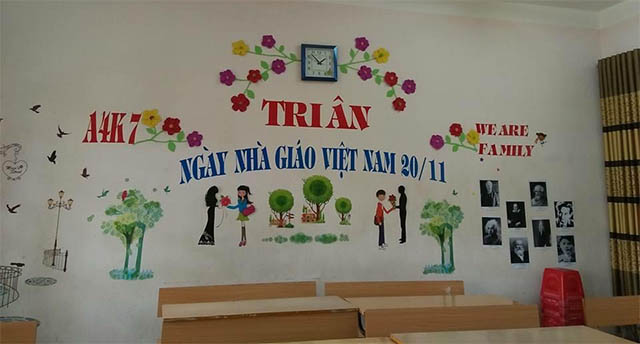 Trang trí lớp 20-11