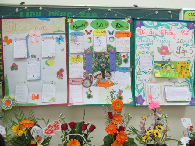 Các mẫu trang trí báo tường đẹp và ý nghĩa nhất