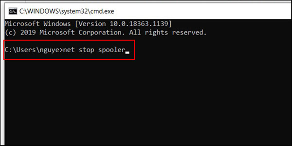 Cách hủy lệnh in trên máy tính ngay lập tức