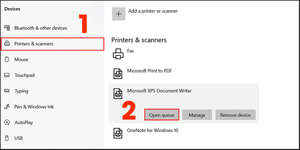 Cách xóa lệnh in Win 7, Win 10 