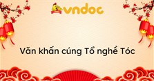 Văn khấn cúng giỗ Tổ nghề Tóc