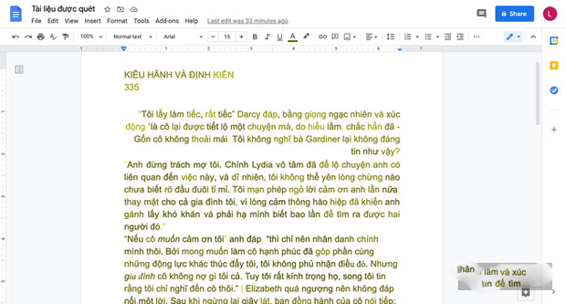 Chuyển tài liệu từ giấy sang Word