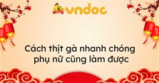 Cách thịt gà đúng cách và nhanh nhất