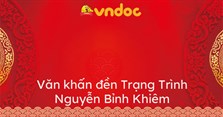Văn khấn đền Trạng Trình Nguyễn Bỉnh Khiêm