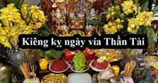 Những kiêng kỵ trong ngày vía Thần Tài