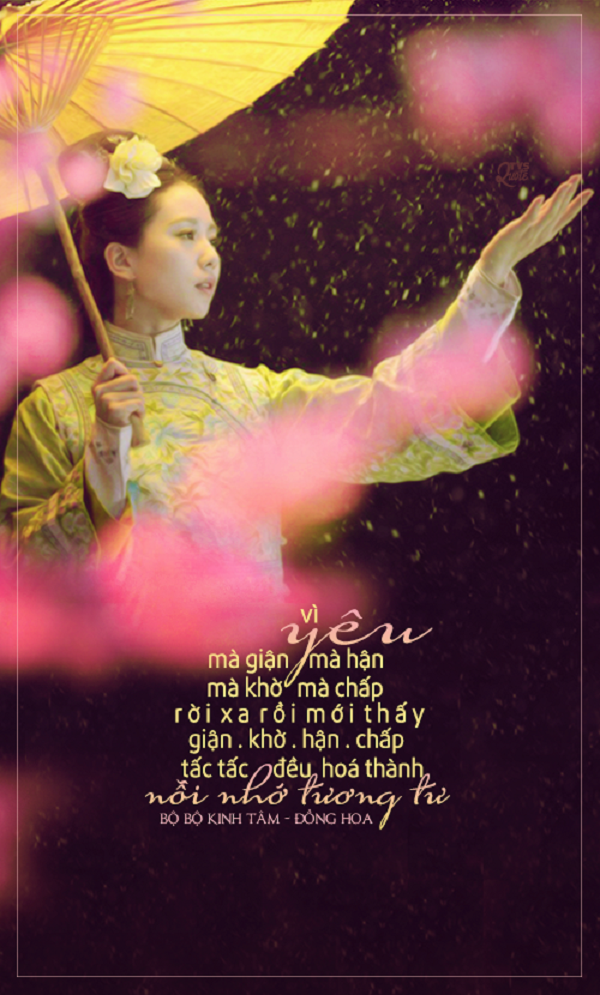 Những câu nói hay trong tiểu thuyết ngôn tình Trung Quốc