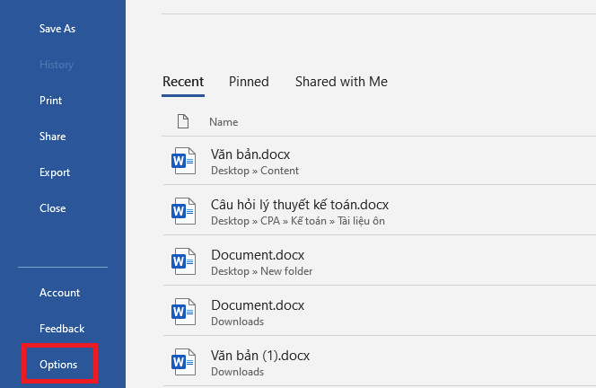 Cách thu gọn văn bản trong Word
