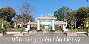 Văn cúng chiêu hồn Liệt sỹ