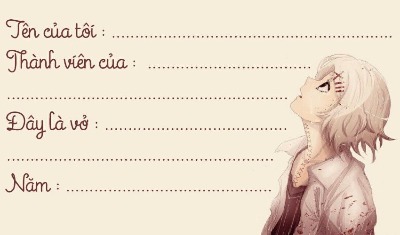 Nhãn vở độc đáo