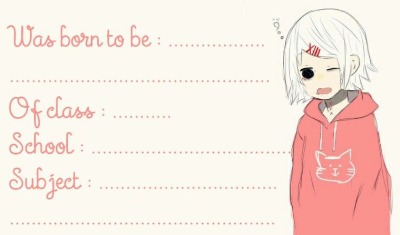 Mẫu nhãn vở độc đáo