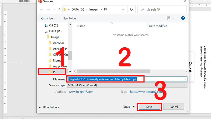 Chọn đường dẫn lưu file video, đặt tên file video, Nhấn Save Chọn đường dẫn lưu file video, đặt tên file video, Nhấn Save