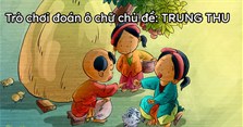 Trò chơi đoán ô chữ chủ đề: TRUNG THU 2025