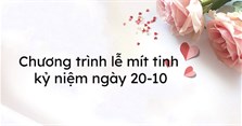 Chương trình lễ mít tinh kỷ niệm ngày 20-10