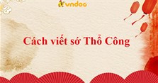 Cách viết sớ Thổ Công