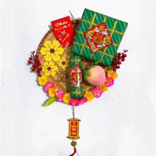 Mẹt trang trí Tết 