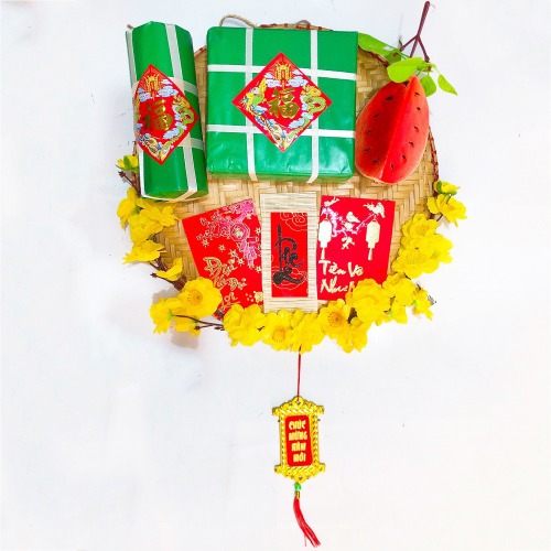 Mẹt trang trí Tết