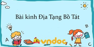 Bài kinh Địa Tạng Bồ Tát