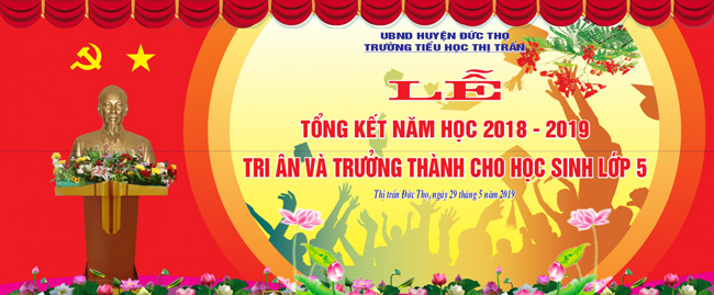Phông tổng kết trường Tiểu học