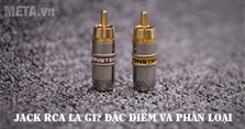 Jack RCA là gì? Đặc điểm và phân loại jack cắm RCA