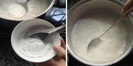 Nấu sữa đậu nành