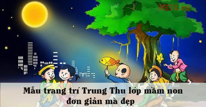 Mẫu trang trí Trung thu