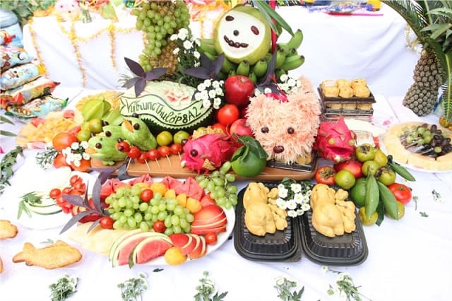 Mâm cỗ Trung thu đẹp