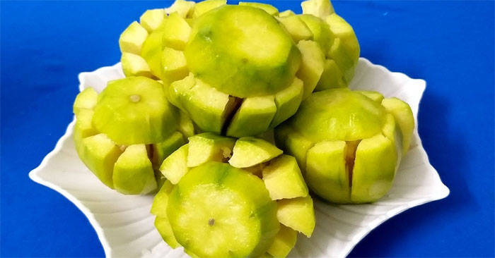 Cách gọt cóc đẹp