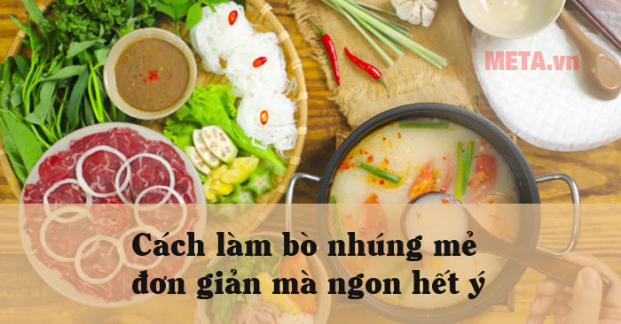 Cách làm bò nhúng mẻ