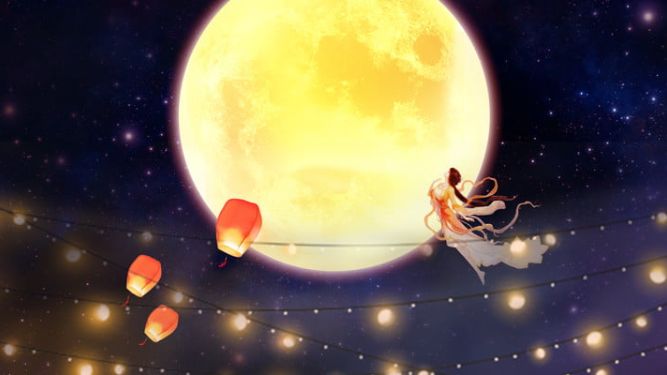 Background Trung Thu