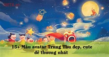 15+ Mẫu avatar Trung Thu đẹp, cute dễ thương nhất
