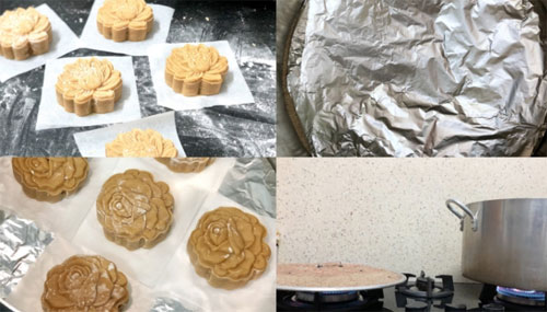 Cách làm bánh Trung Thu không cần lò nướng