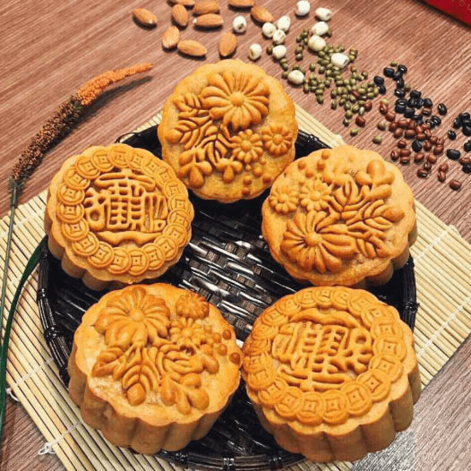 Thành phẩm món bánh Trung Thu không cần nước đường