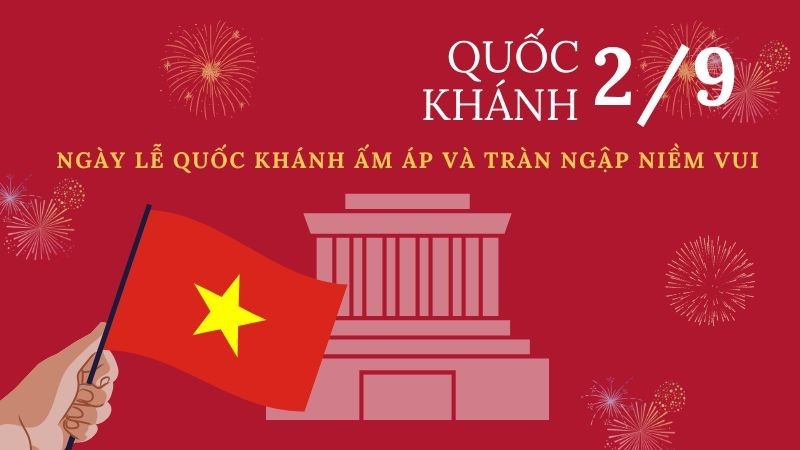 Mẫu thiệp chúc mừng 2/9 đẹp, ý nghĩa nhất