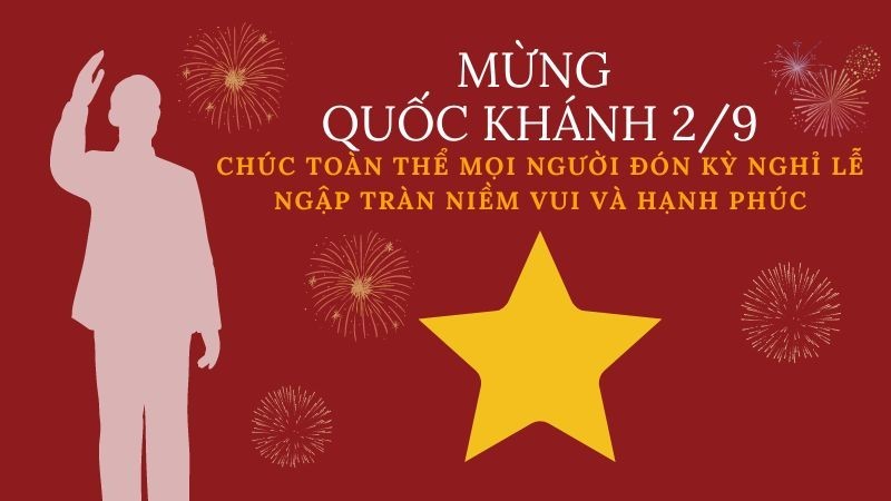 Mẫu thiệp chúc mừng 2/9 đẹp, ý nghĩa nhất