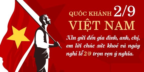 Mẫu thiệp chúc mừng 2/9 đẹp, ý nghĩa nhất