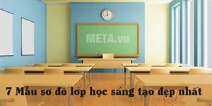 7 Mẫu sơ đồ lớp học sáng tạo đẹp nhất