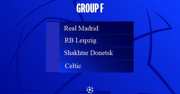 4 đội bóng góp mặt tại bảng F Cúp C1 châu Âu UEFA Champions League 2021/22: Villarreal, Manchester United, Atalanta, Young Boys. 4 đội bóng góp mặt tại bảng F Cúp C1 châu Âu UEFA Champions League 2022/23