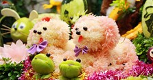 Cách làm chó bưởi Trung Thu cực dễ thương