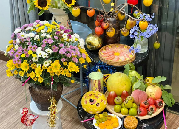 Mâm cỗ Trung Thu cho học sinh đơn giản