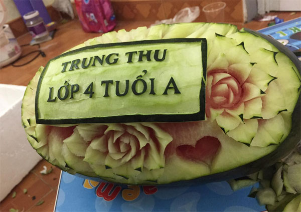 Cách tỉa dưa hấu Trung Thu