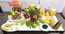 4 Cách làm con nhím bằng hoa quả đón Trung Thu