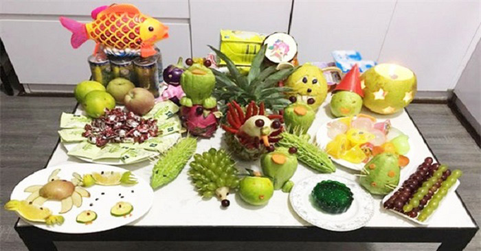 Hướng dẫn cách làm con nhím từ hoa quả