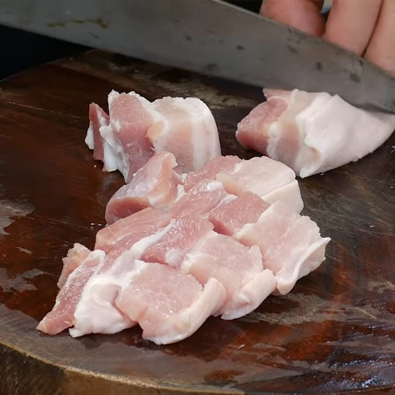 Sơ chế các nguyên liệu khác