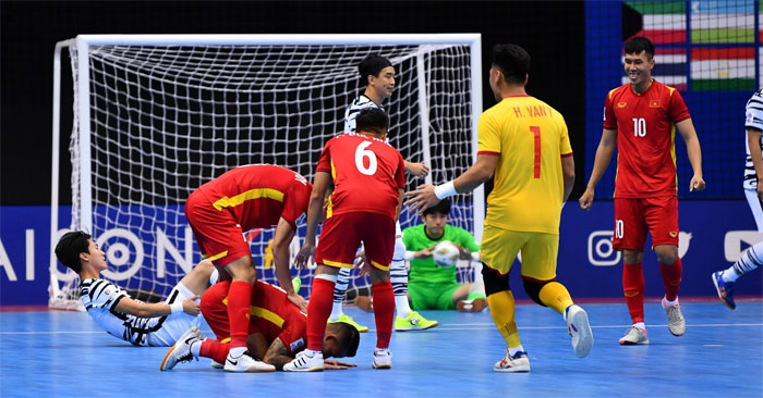 Lịch thi đấu futsal châu Á của tuyển Việt Nam