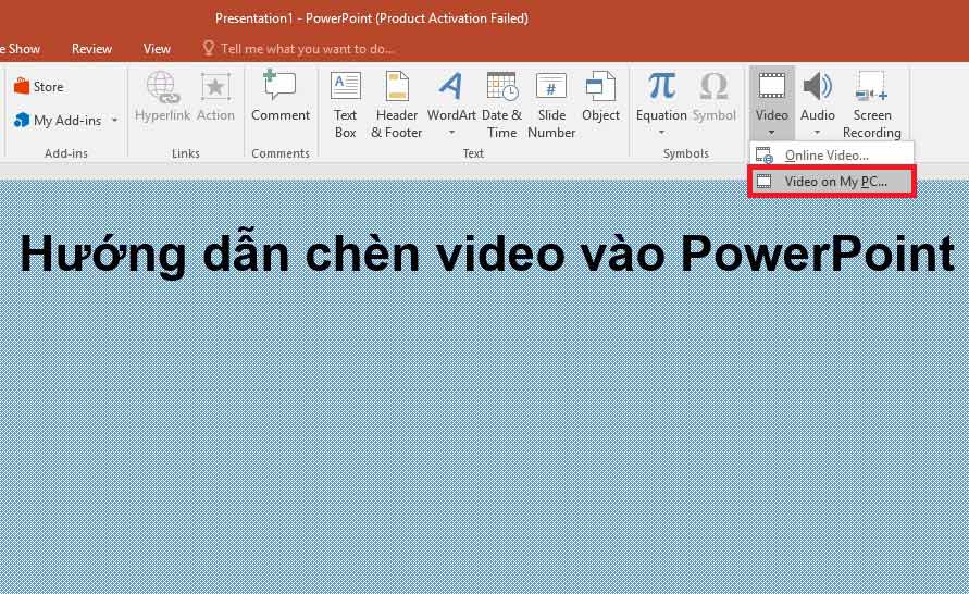 Mở phần mềm PowerPoint trên máy tính