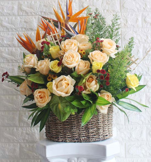  Mẫu hoa chúc mừng ngày Doanh Nhân Việt Nam 